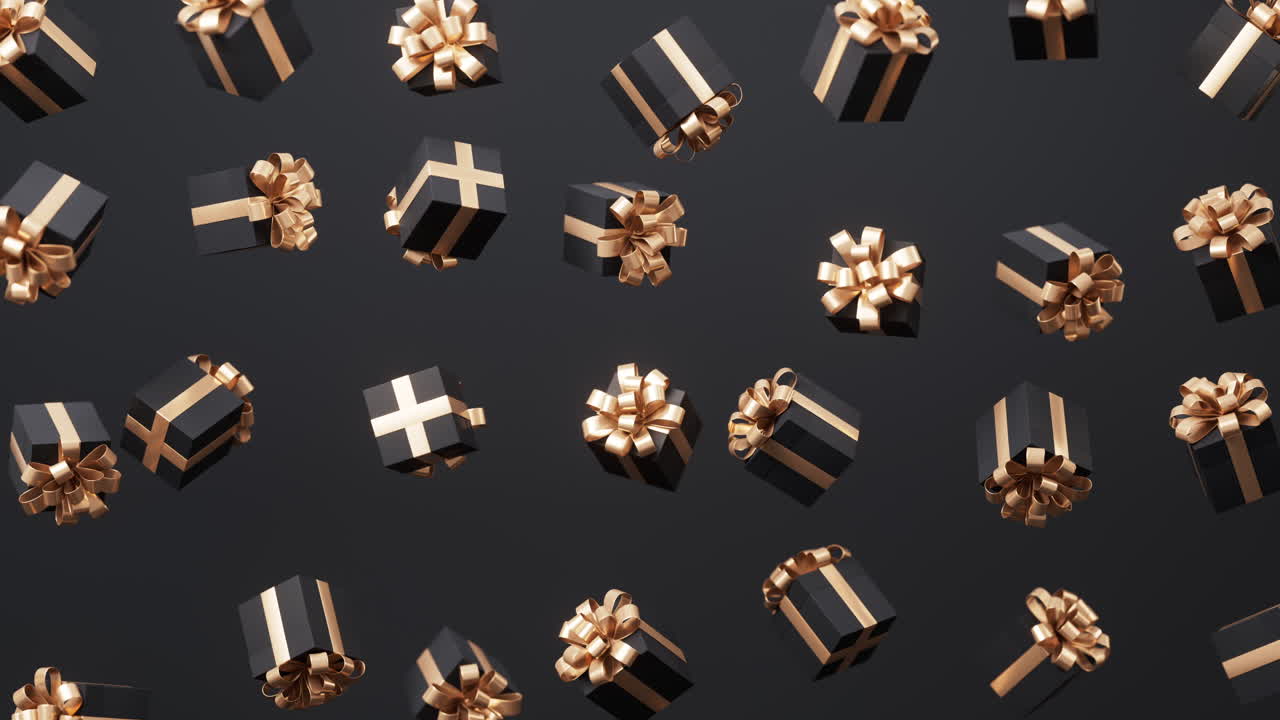 Scatola regalo, festival e celebrazione, rendering 3D