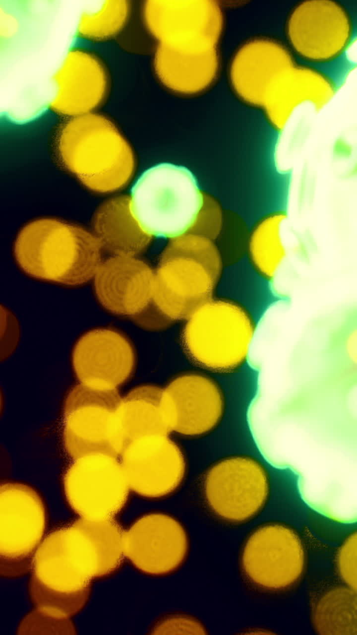 Illuminated micro world reveals vibrant cells in a stunning abstract display