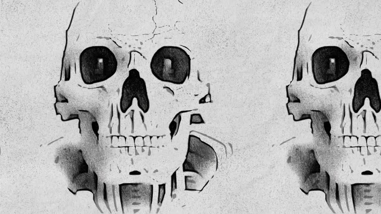 할로윈: 최면 스레트 마인드 컨트롤 수평 루프 4k