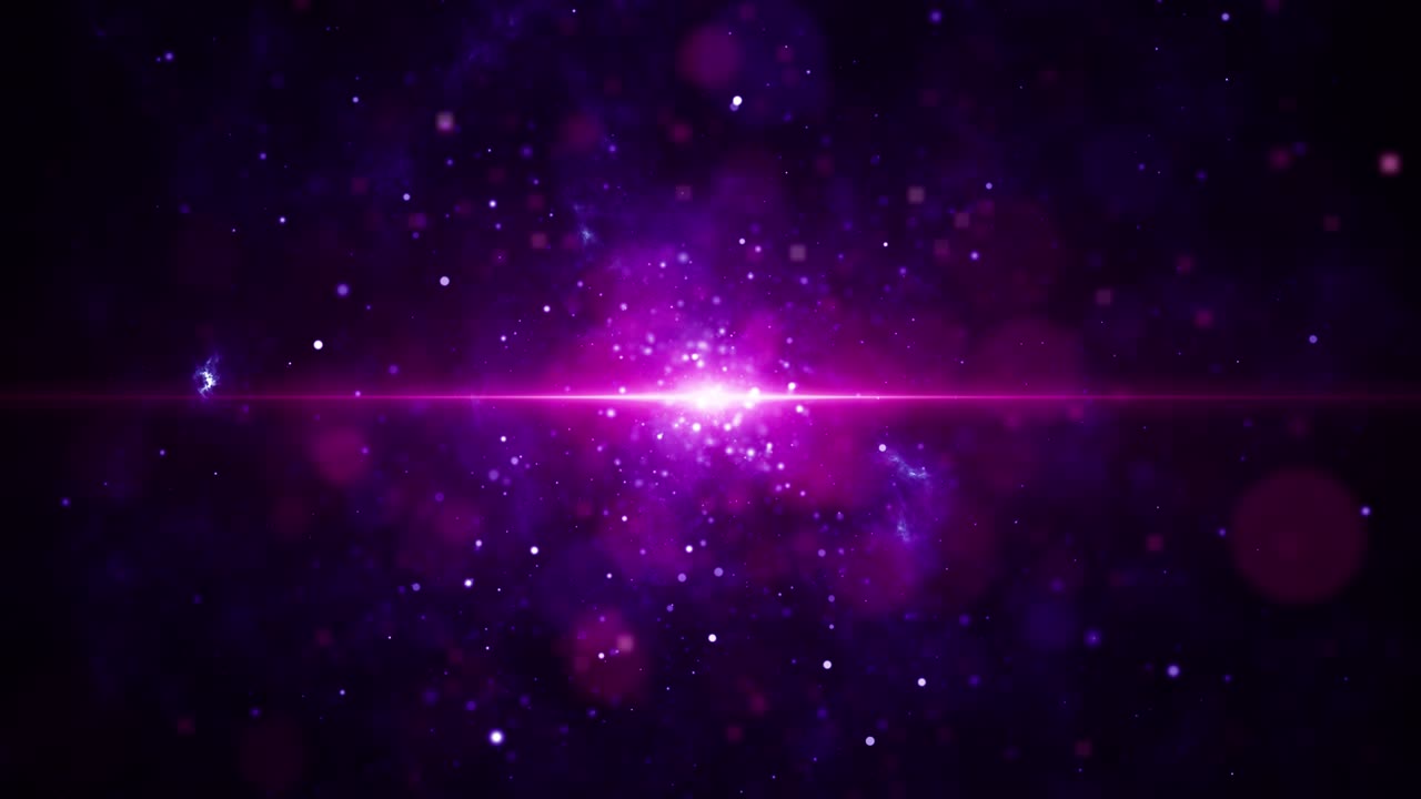 Particles pink violet event game trailer titles cinematic concert stage background loop