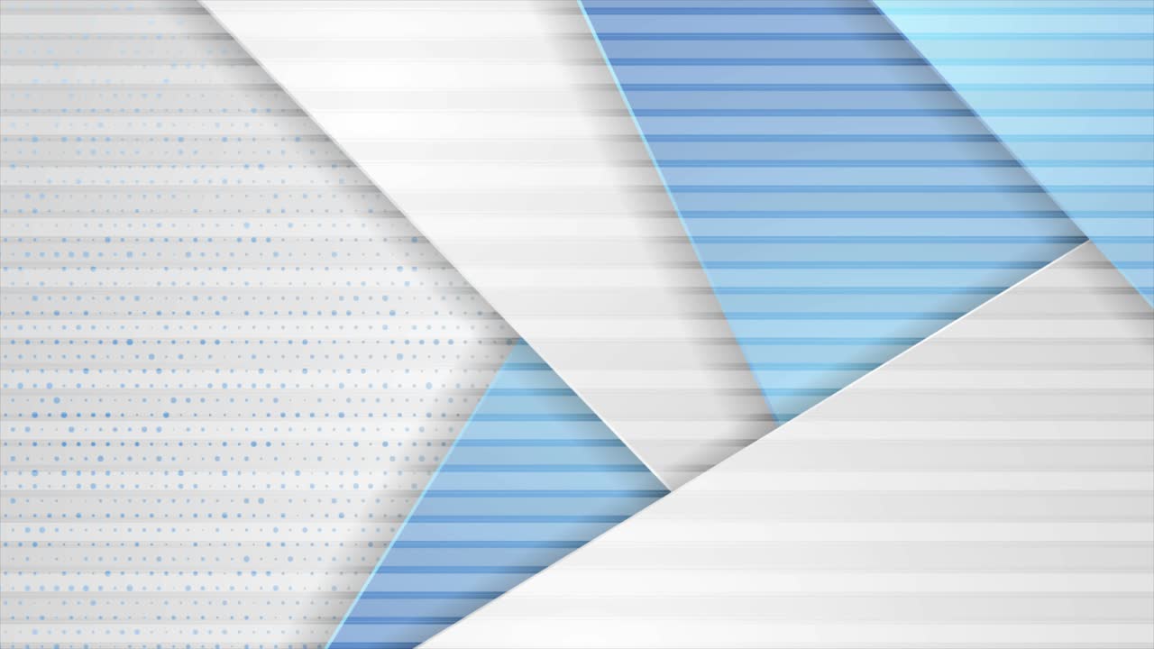 Blue and grey abstract corporate motion background