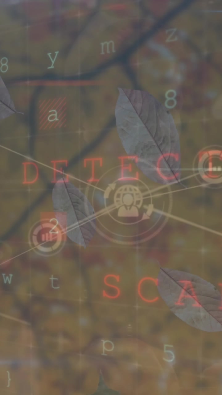Animation of connections and data processing over tree