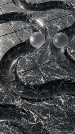 abstract marble geometric pattern