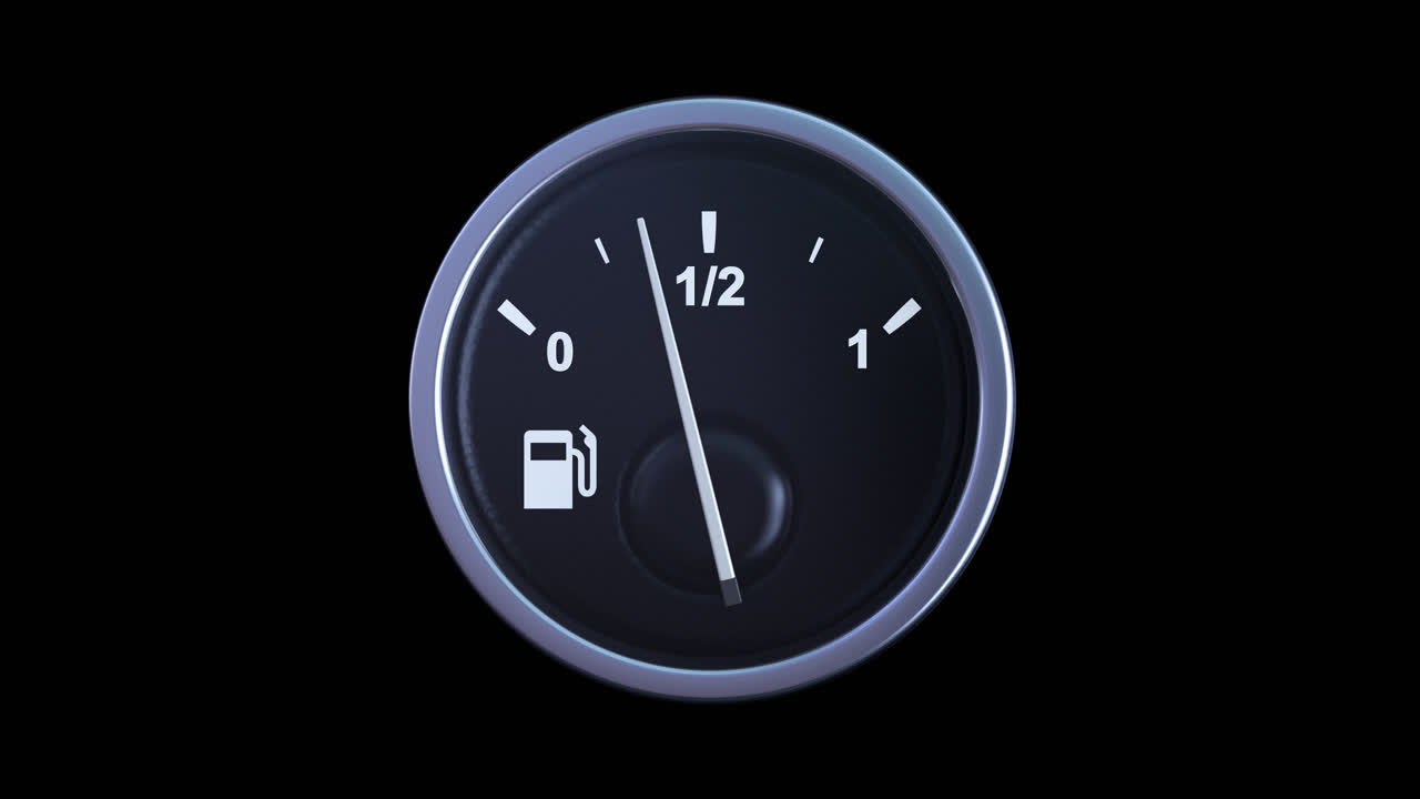 연료 크 센서는 알파 채널과 함께 0에 있습니다.