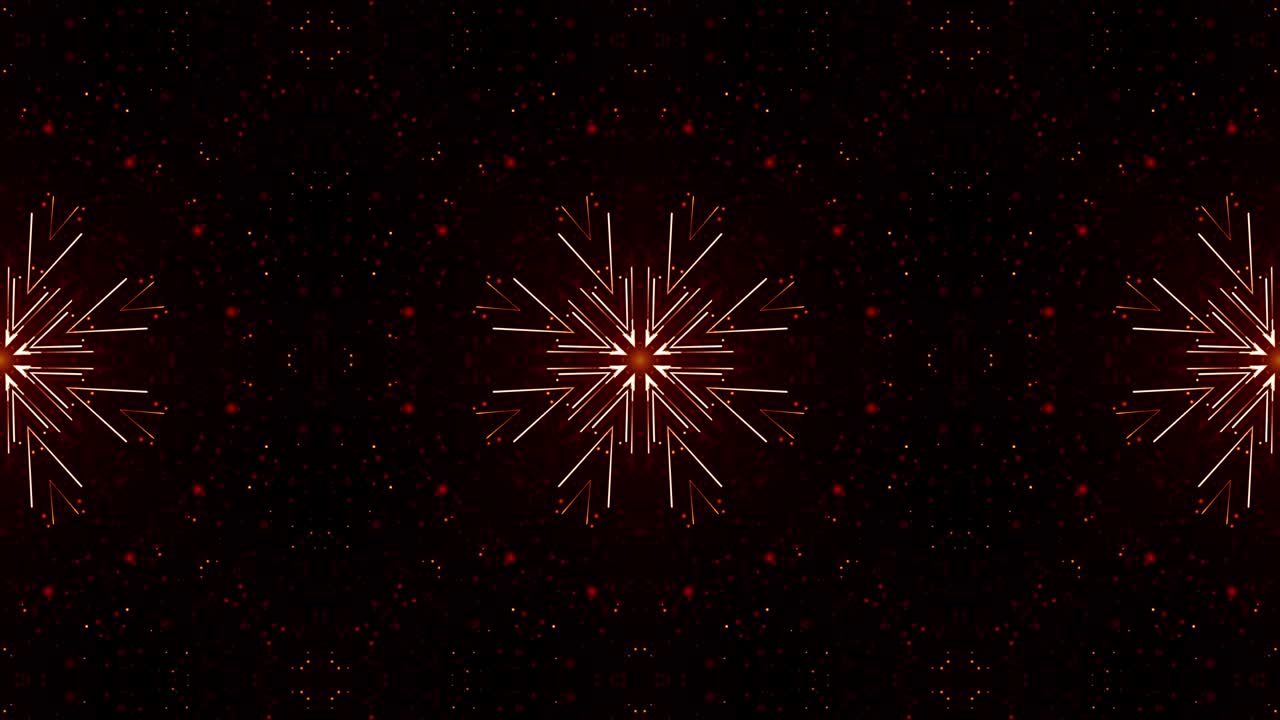 Particles dust abstract light bokeh motion titles cinematic background loop