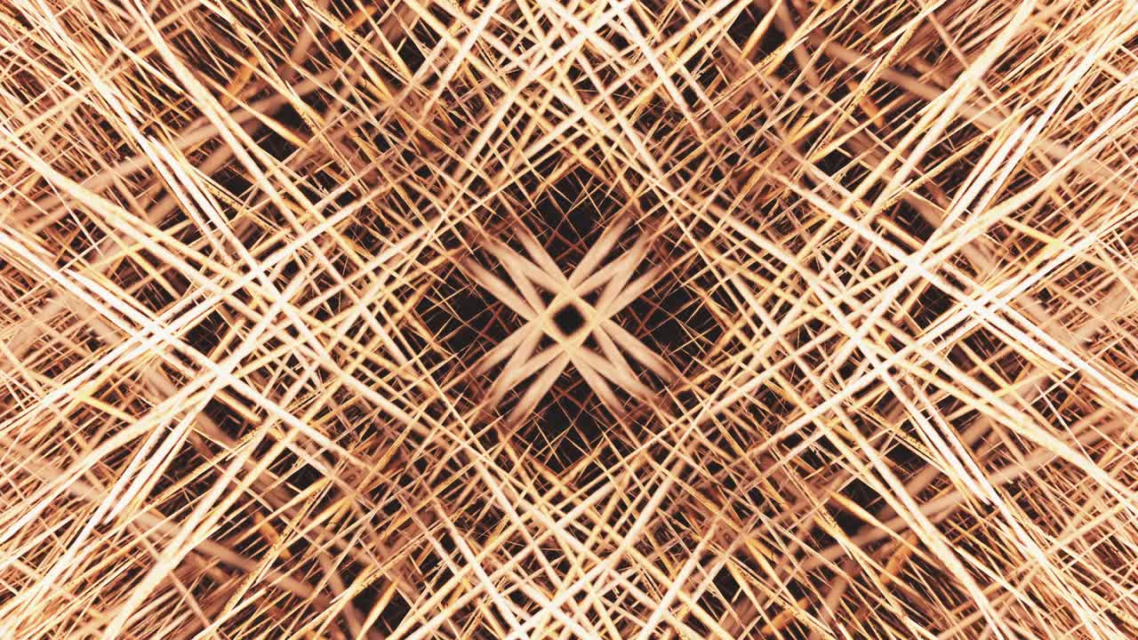 las cañas en simetría - en bucle