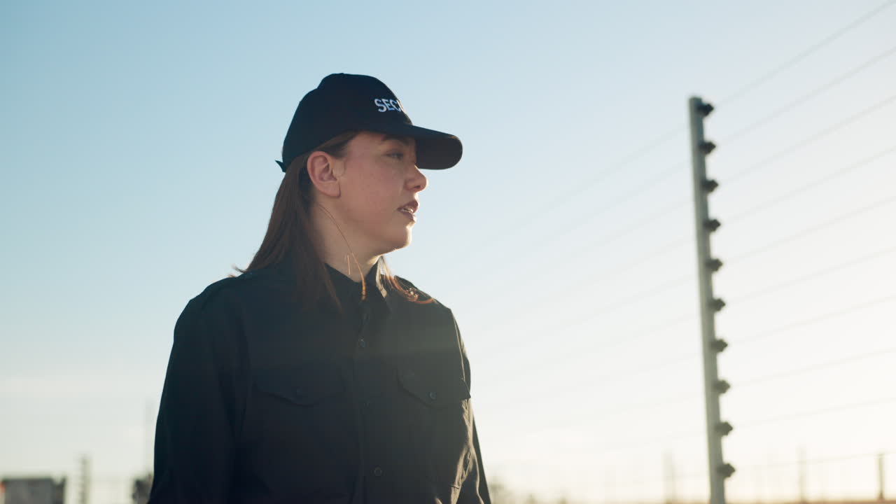 guardia de seguridad de servicio