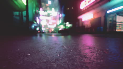 neon cityscape