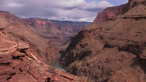 A-view-along-the-Grand-Canyon-in-Arizona