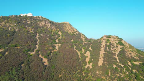 vista aérea en la ciudad de alwar grabada por dji mini 3pro