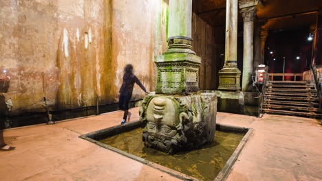basilica cistern in istanbul: a glimpse into ancient rome