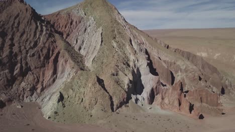 Aerial-of-Rainbow-Valley-in-Atacama-Desert