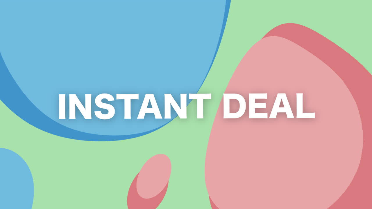 Catch instant deals in a vibrant motion graphic driving urgency and excitement for sales