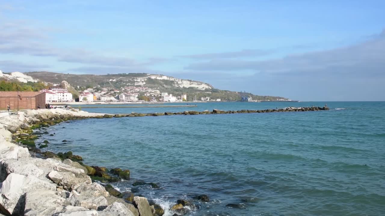 balchik의 불가리아 흑해 연안