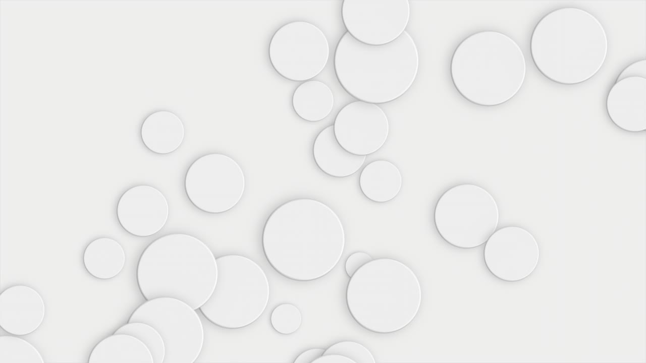 estilo corporativo con círculos blancos abstractos