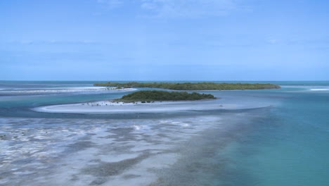 An-aerial-shot-over-a-Caribbean-lagoon-1