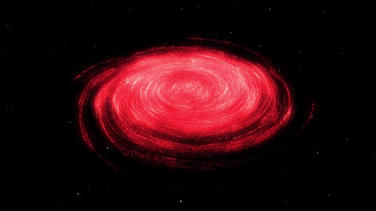 우주에서 떠다니는 은 성운