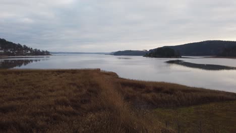 Small-village-and-subsistance-farms-in-Swedish-lowland-of-Bohuslan