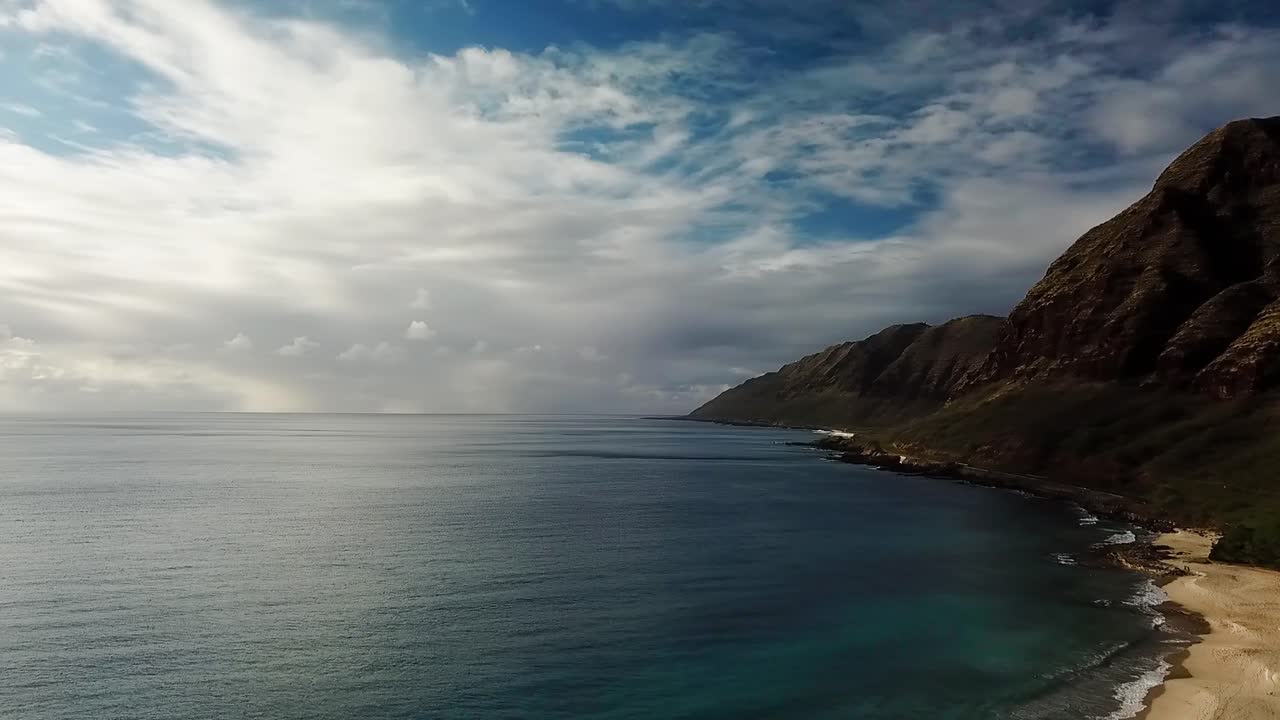 하와이 - 하와이 서해안을 따라 비행 3