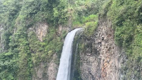 breath taking waterfall in baños ecuador