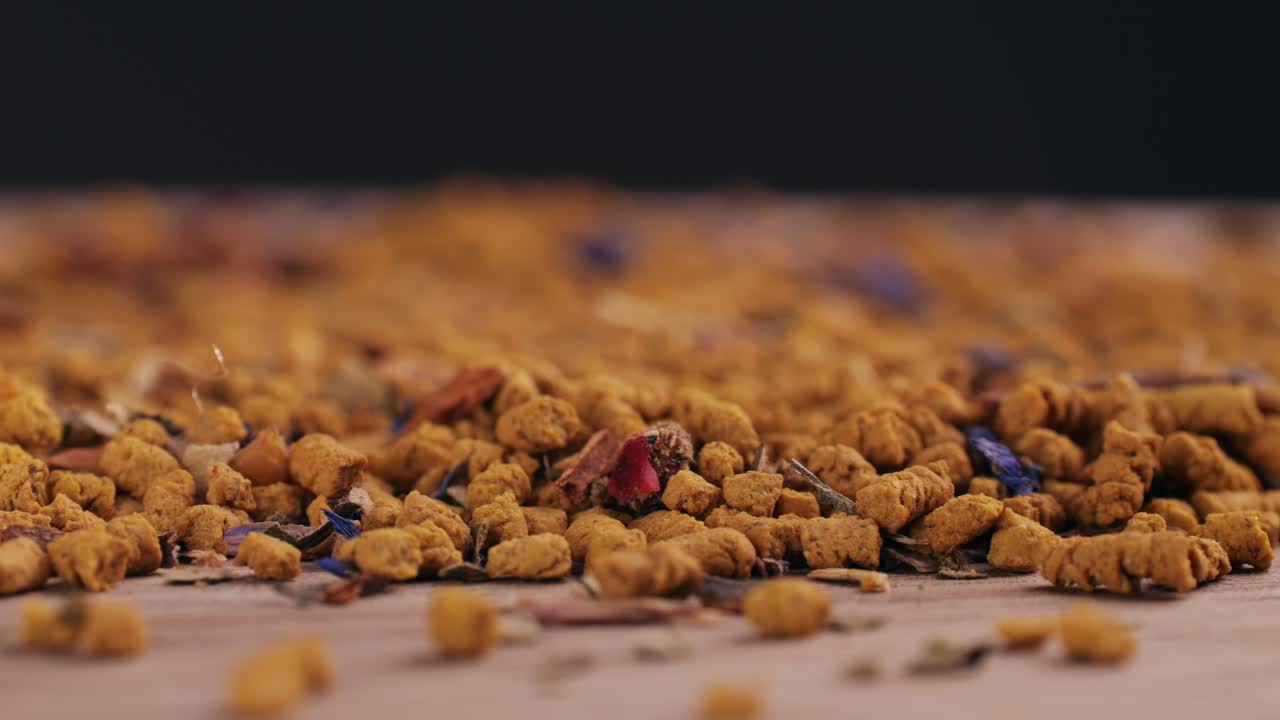 Close-up of Dried Herbs and Spices