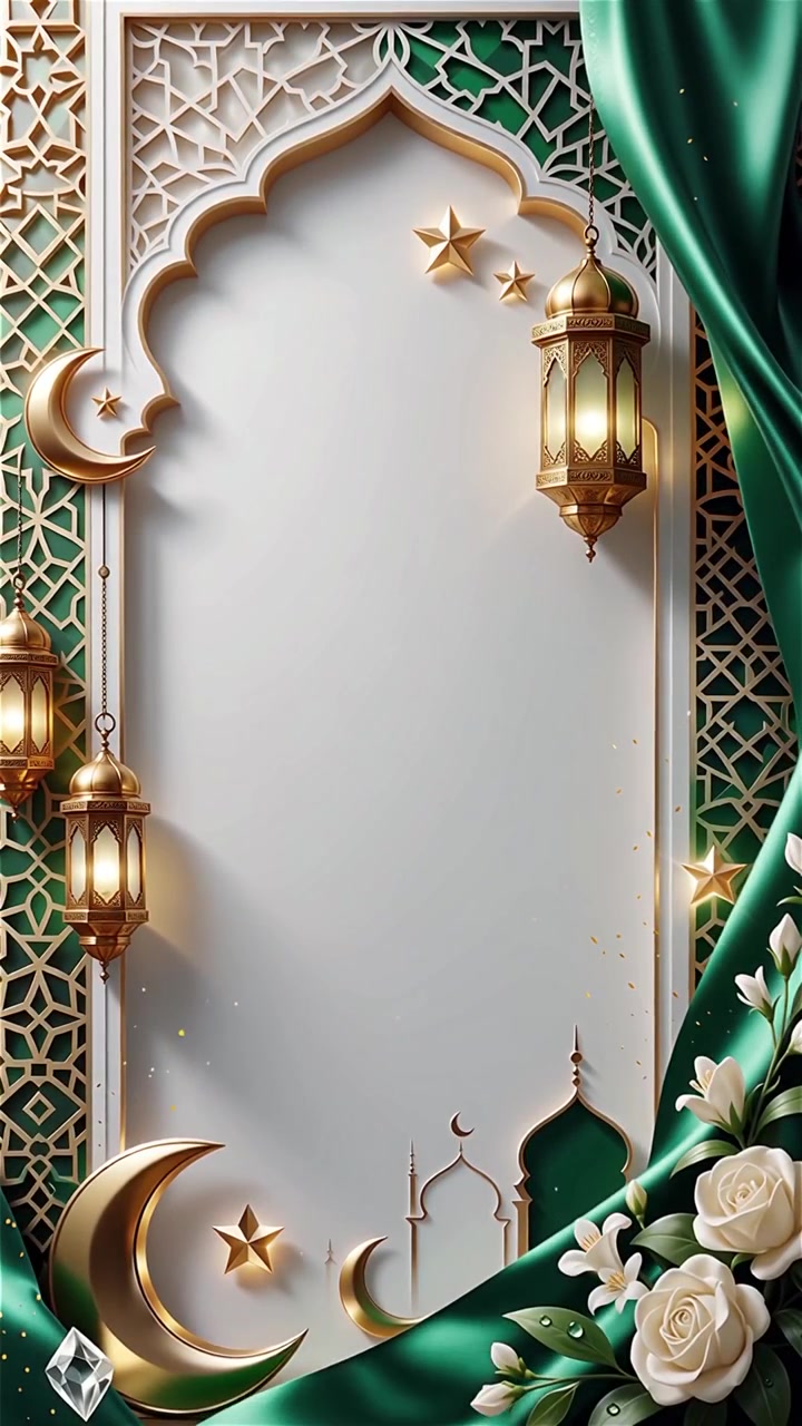 Compleanno del Profeta Maometto Mawlid al-Nabi Sfondo Islamico