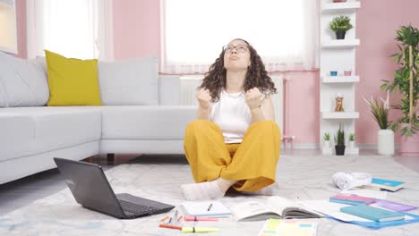 Female-student-having-a-nervous-breakdown.