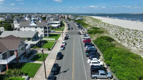 Beach-town-of-Ocean-City,-New-Jersey