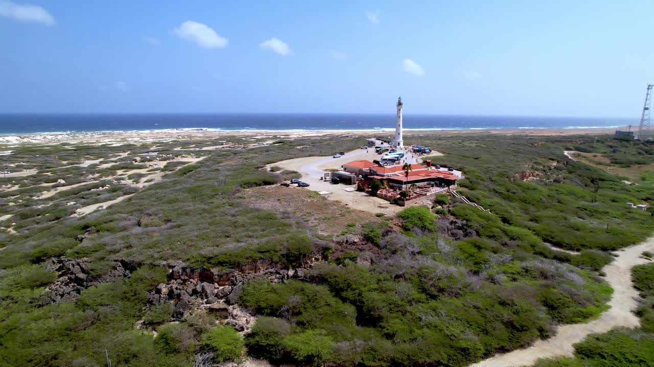 faro de california en aruba empujón aéreo en