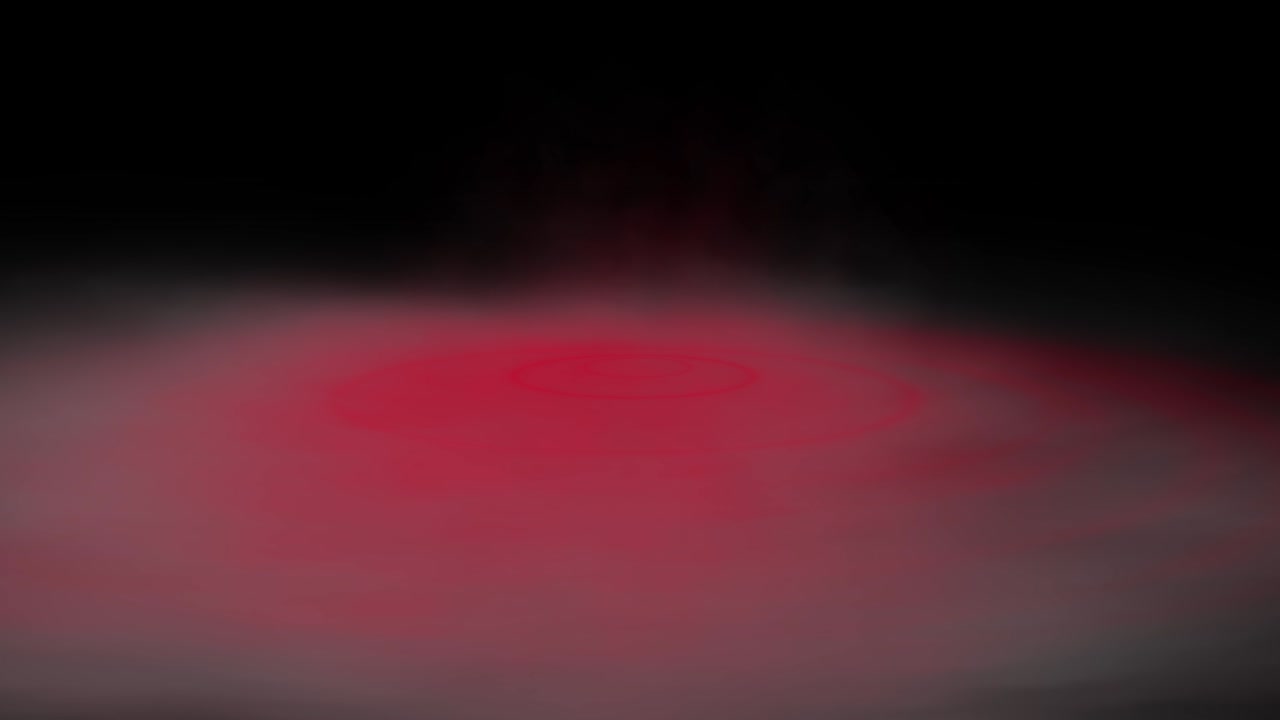 연기가 떠다니는 색 입자 애니메이션 모션 그래픽