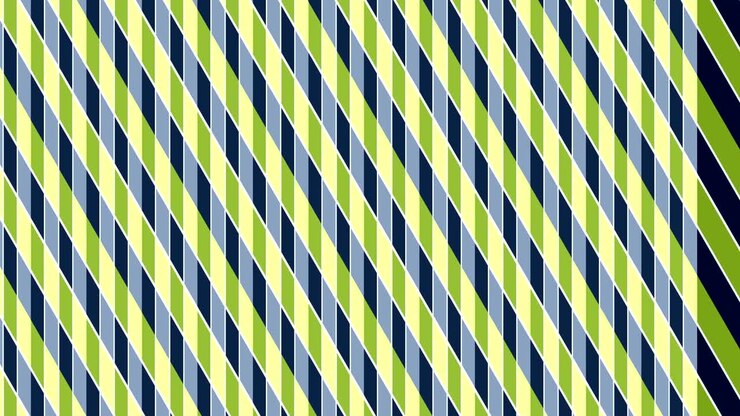 Animation consisting of intersected colored stripes.