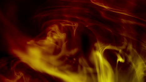 Abstract-colorful-smoke-on-a-black-background