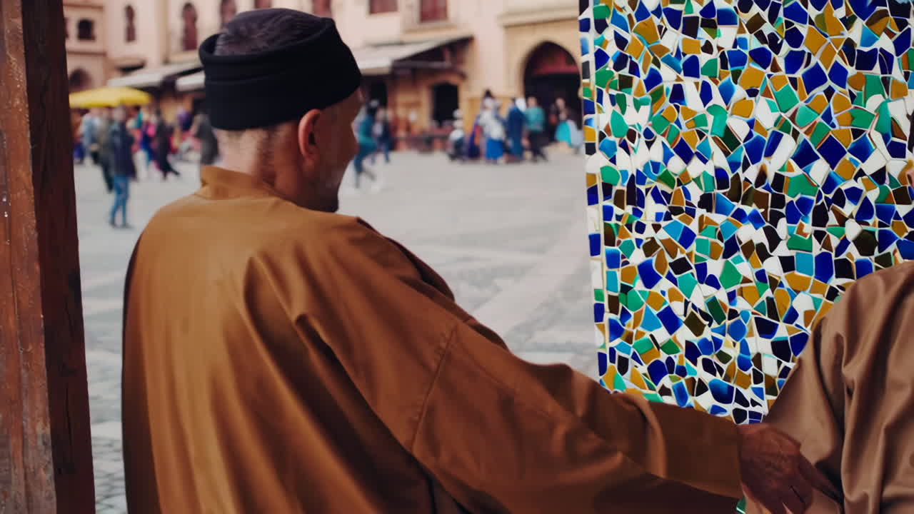 Moroccan Men in the Market