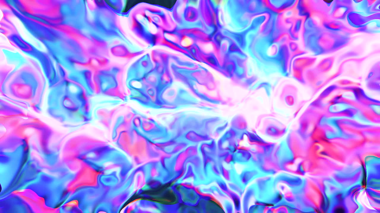 추상적인 다채로운 액체 예술