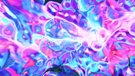 arte líquido abstractamente colorido