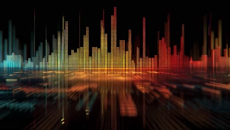 audio equalizer visualization
