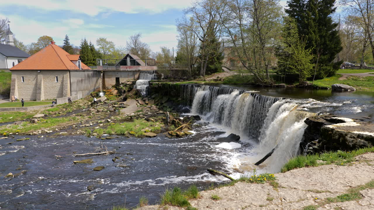 Keila Waterfall (Estonian: Keila juga) with falls on the Keila River in Estonia