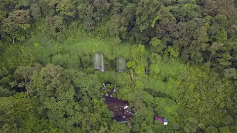 nature conservation protection
spectacular aerial view flight panorama overview drone footage
waterfall benang kelambu lombok indonesia 2017