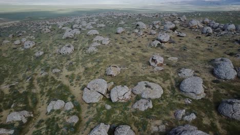 view of the nodule valley on the mangyshlak peninsula in kazakhstan