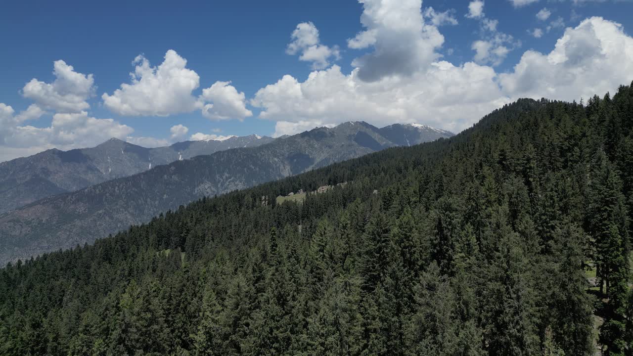 Drone Aerial View of Sangar Valley, Afghanistan, Landscape of Ajristan District of Ghazni Province on Sunny Day