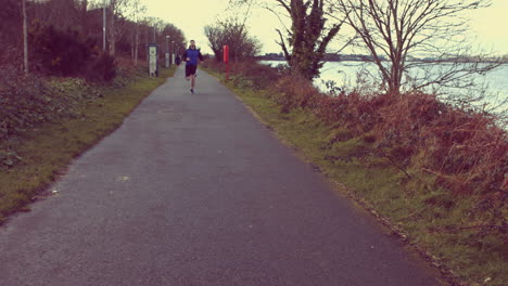 View-of-man-running