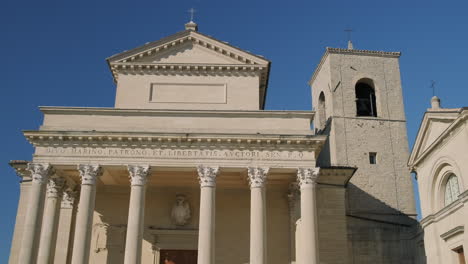 exterior of a historical church