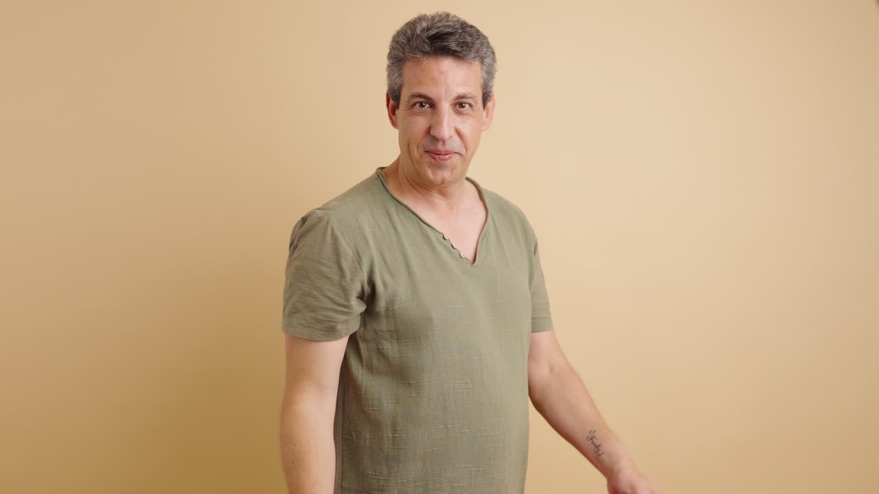 Man holding shopping bags