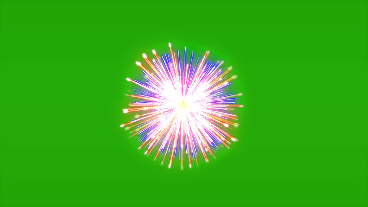 Spectacular multicolor firework display in the night sky diwali birthday anniversary holiday new