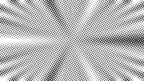 halve toon van veel punten, computer gegenereerde abstracte achtergrond, 3d-rendering achtergrond met optische illusie-effect
