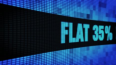 35% off sale display