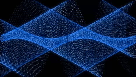 blue color dot shape pattern animation motion graphics
