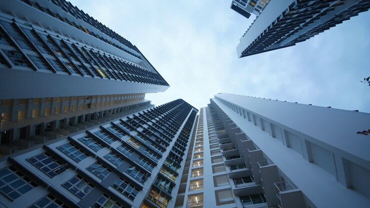Edificios de apartamentos de gran altura