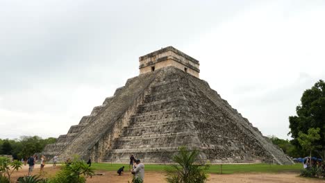 el castillo pyramid at chichen itza, mexico