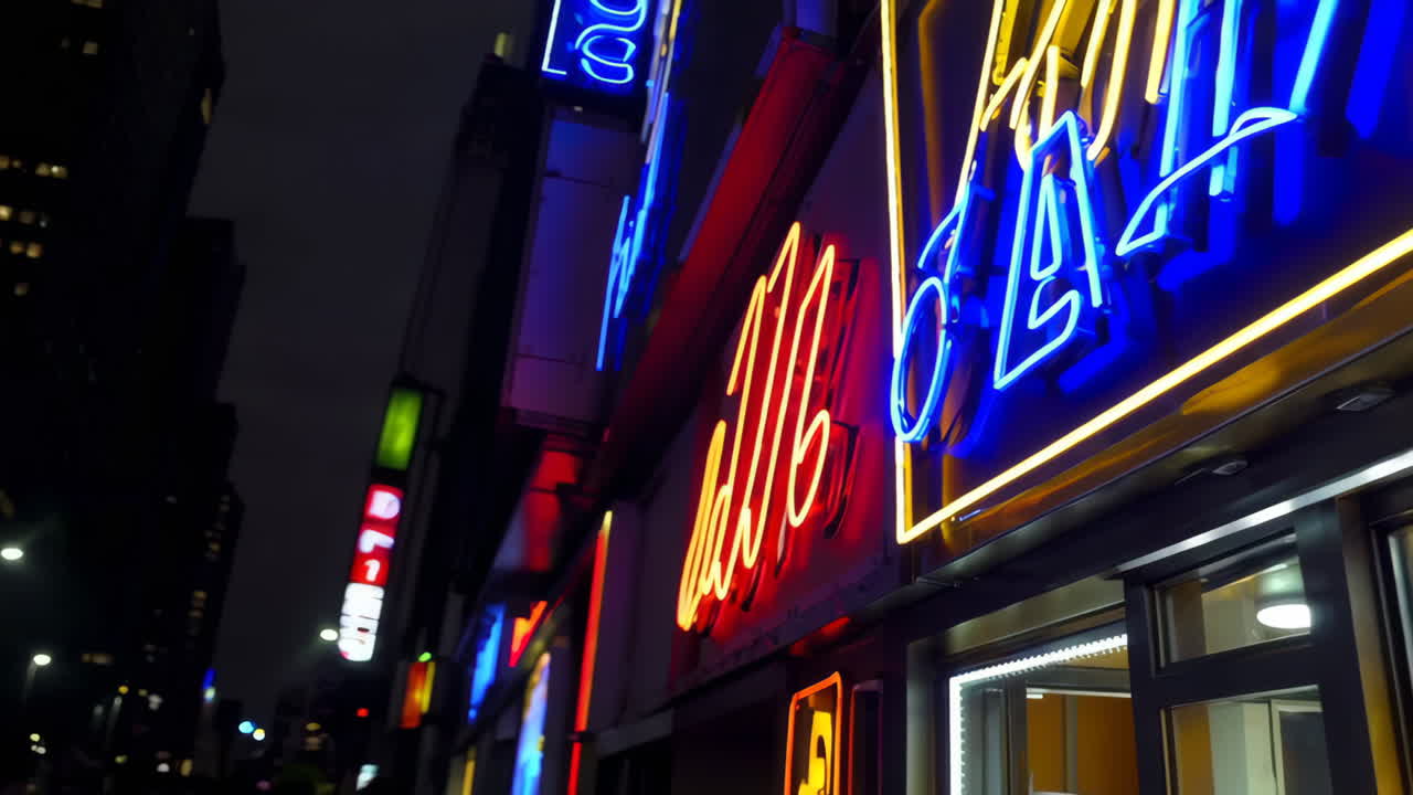 Night City Neon Signs